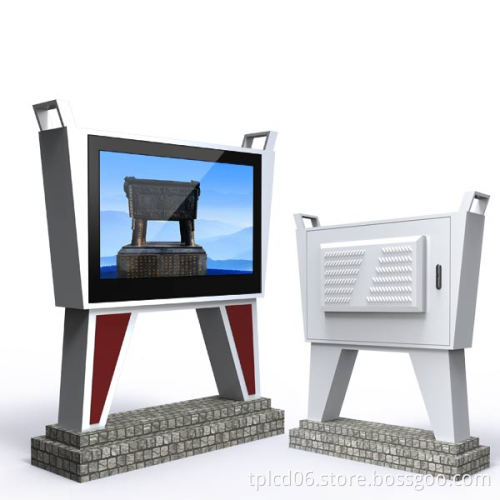 65 inch all weather proof wall mounting outdoor lcd kiosk